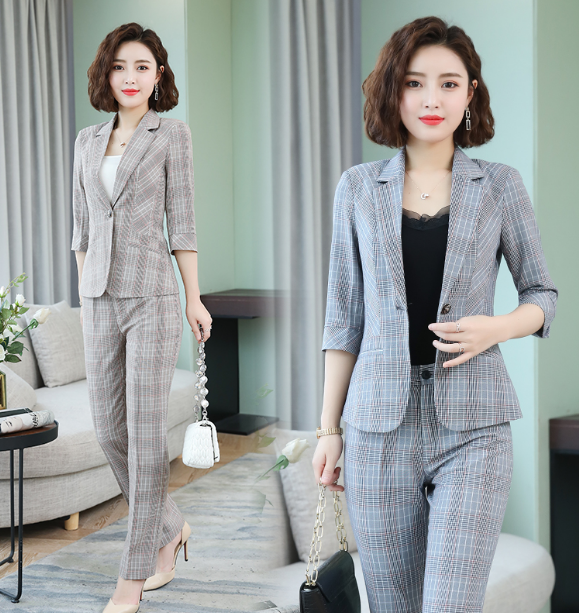 職業(yè)套裝圖片/職業(yè)套裝樣板圖 (2)