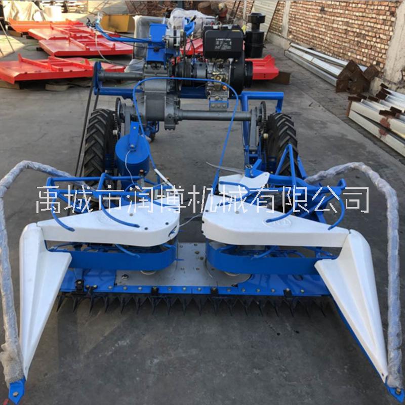 高桿蘆葦青稞小麥通用收割打捆機圖片