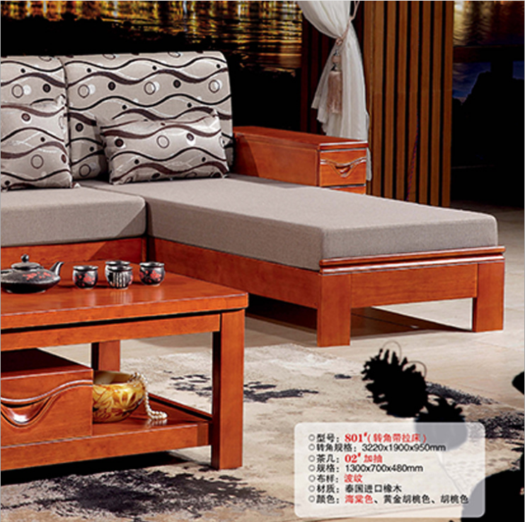 全實木床圖片/全實木床樣板圖 (3)