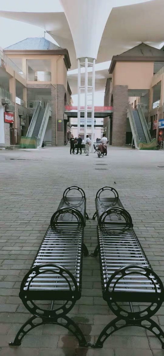 武漢鐵藝公園椅圖片/武漢鐵藝公園椅樣板圖 (3)