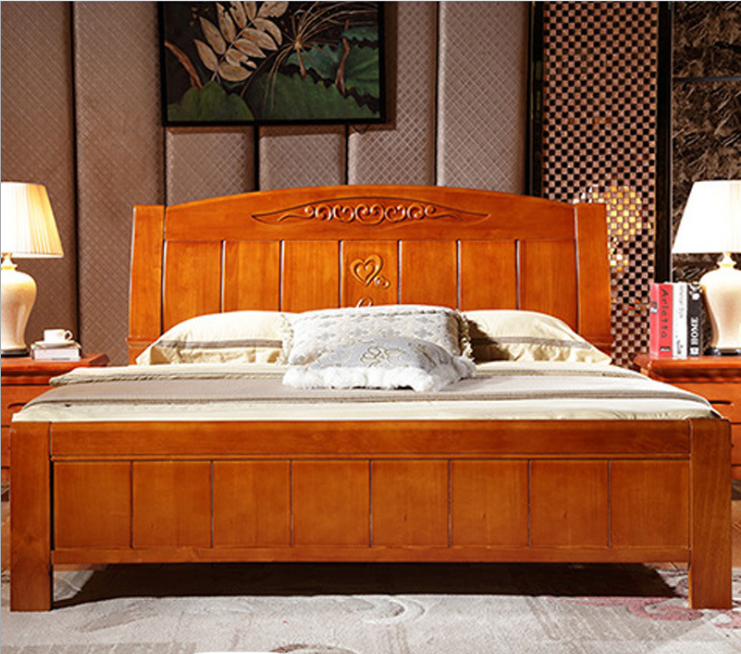 全實木床圖片/全實木床樣板圖 (2)