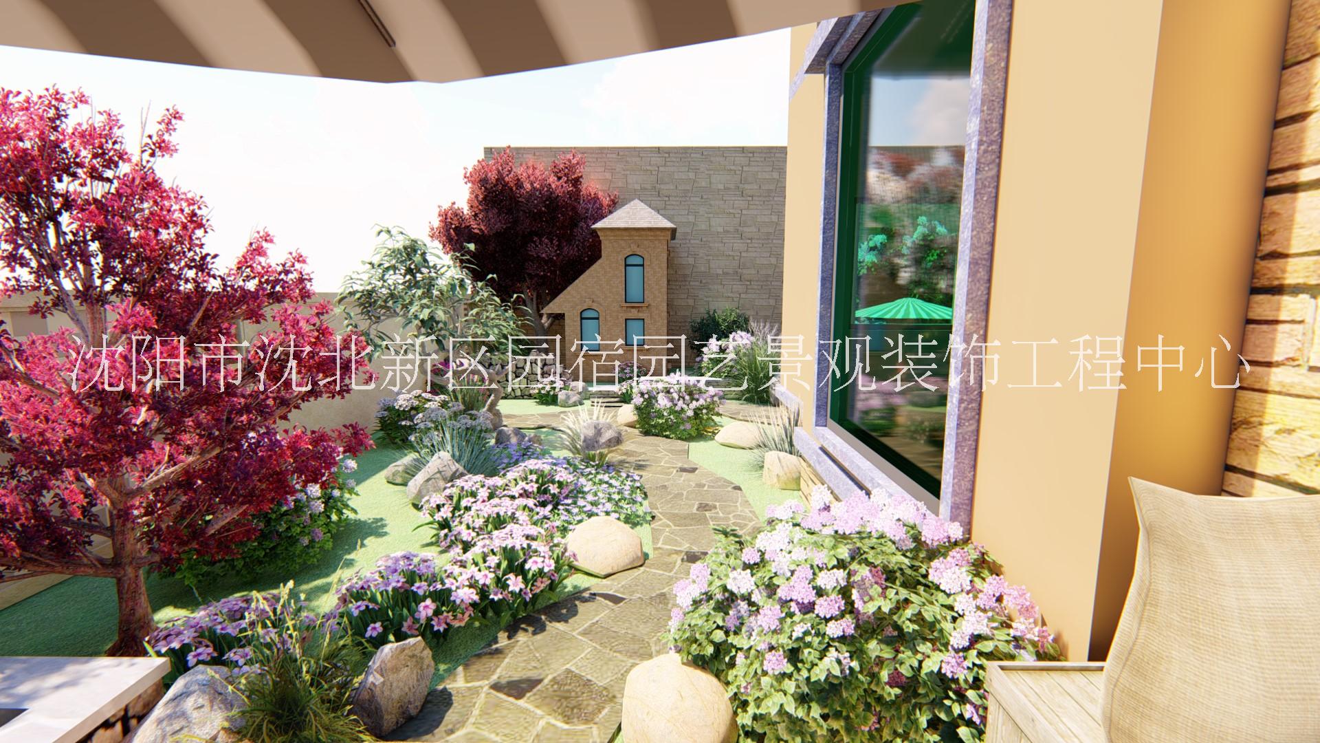 私家庭院圖片/私家庭院樣板圖 (4)