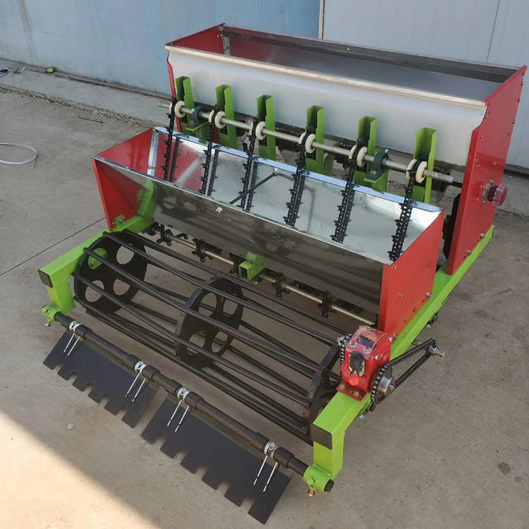大蒜播種機(jī) 電動(dòng)手推式大蒜播種機(jī) 四輪車帶大蒜播種機(jī)