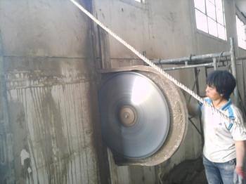 剪力墻切割工程圖片