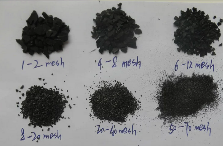 果壳活性炭厂家图片