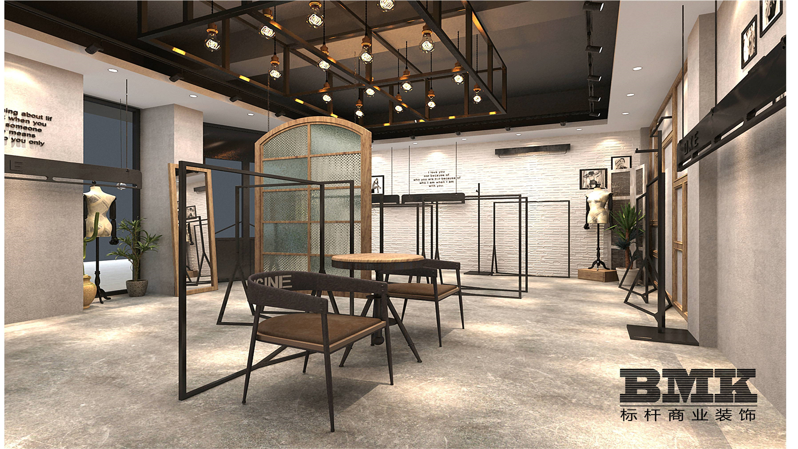 女裝店裝修圖片/女裝店裝修樣板圖 (4)