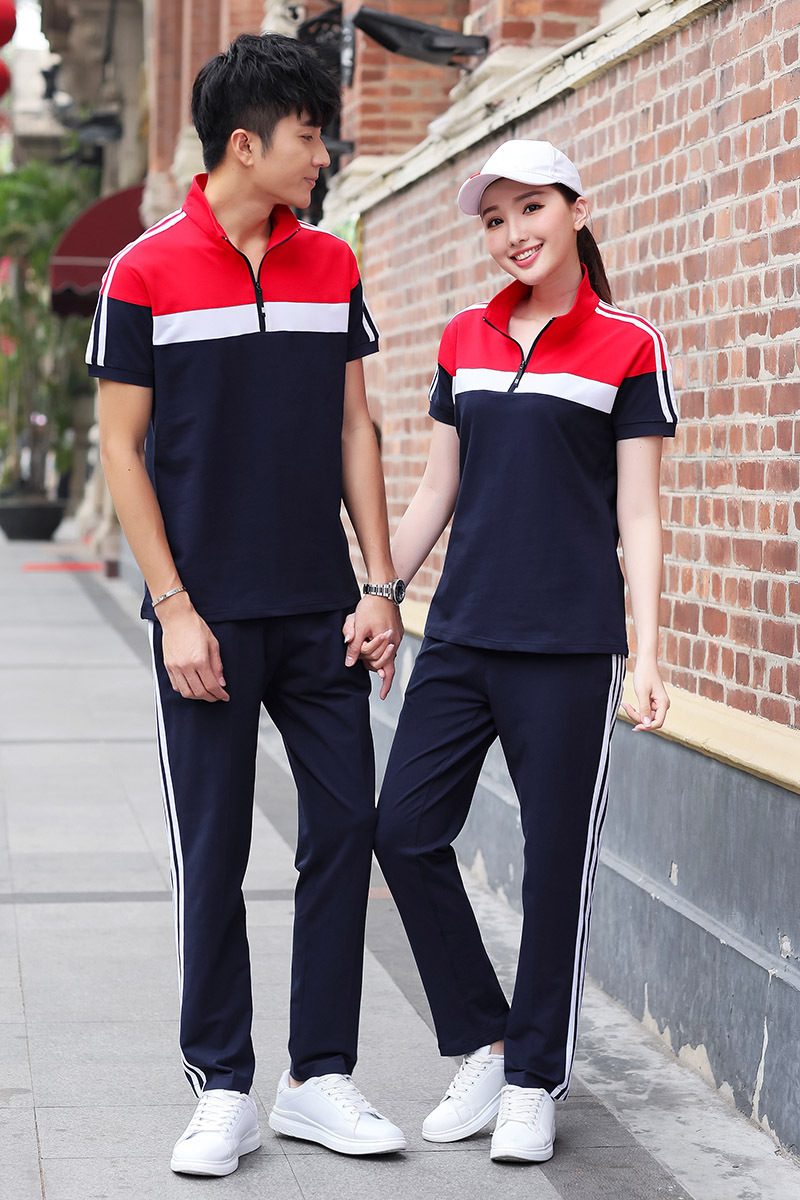 夏季學(xué)生校服圖片/夏季學(xué)生校服樣板圖 (2)