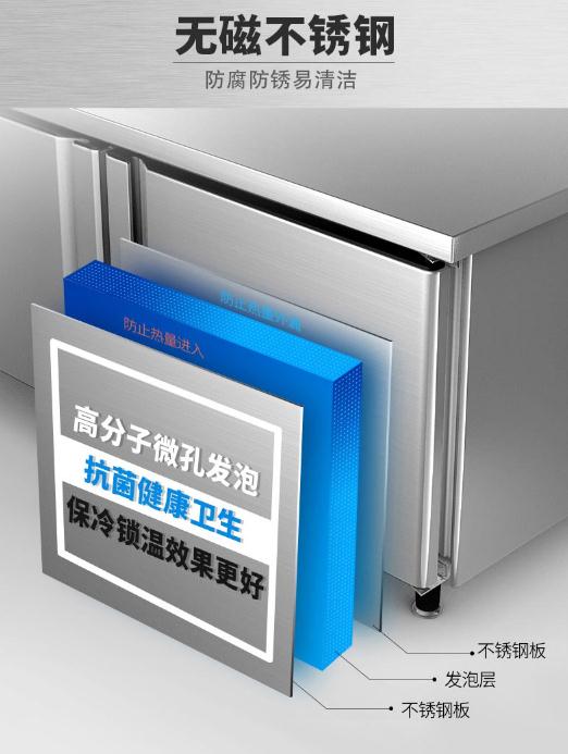 冷藏工作臺(tái)圖片/冷藏工作臺(tái)樣板圖 (4)