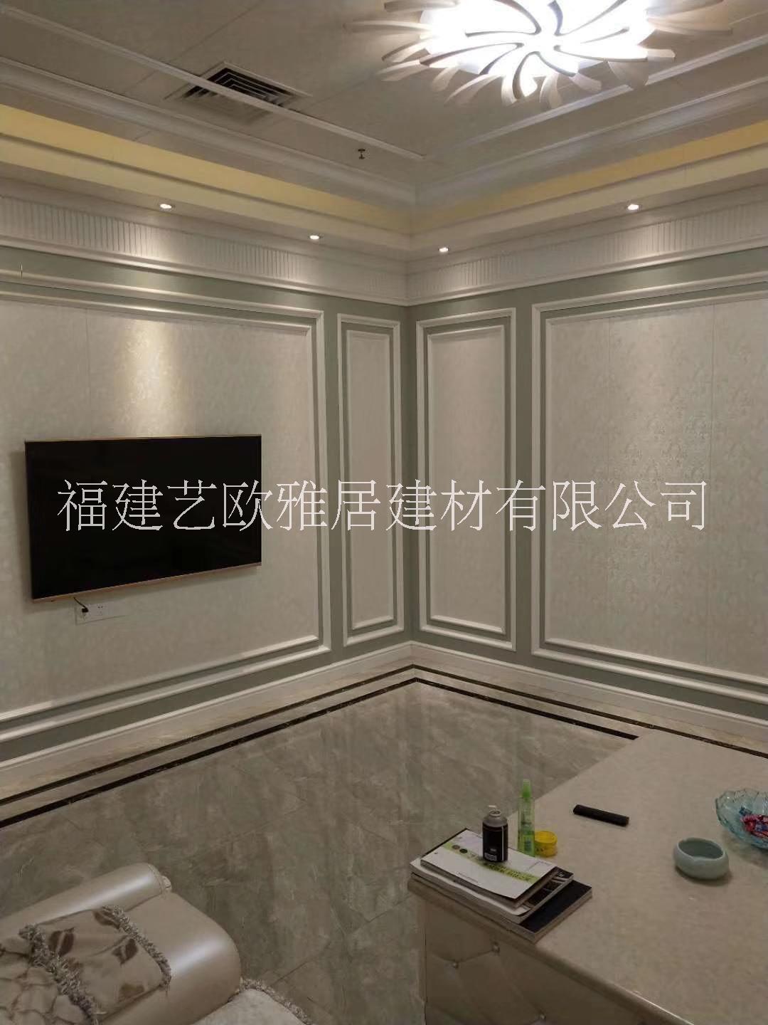 竹木纖維集成墻板 批發(fā)集成墻面板 集成裝飾板 工程墻面板 無縫墻板