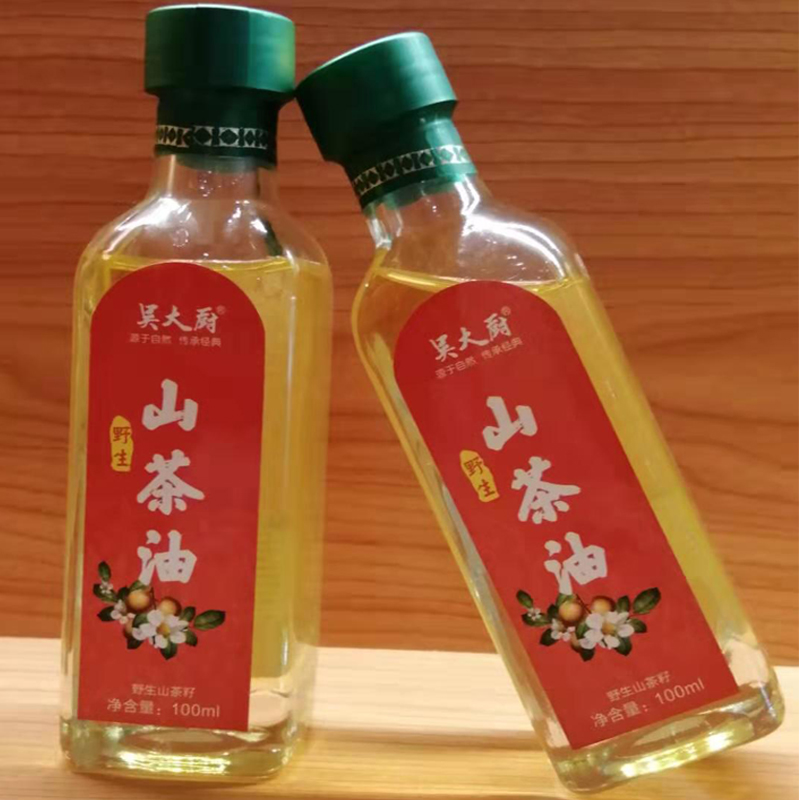 吴大厨山茶油100ml野茶油特价包邮图片