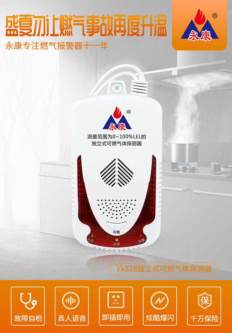 天燃氣泄漏報警器圖片/天燃氣泄漏報警器樣板圖 (2)