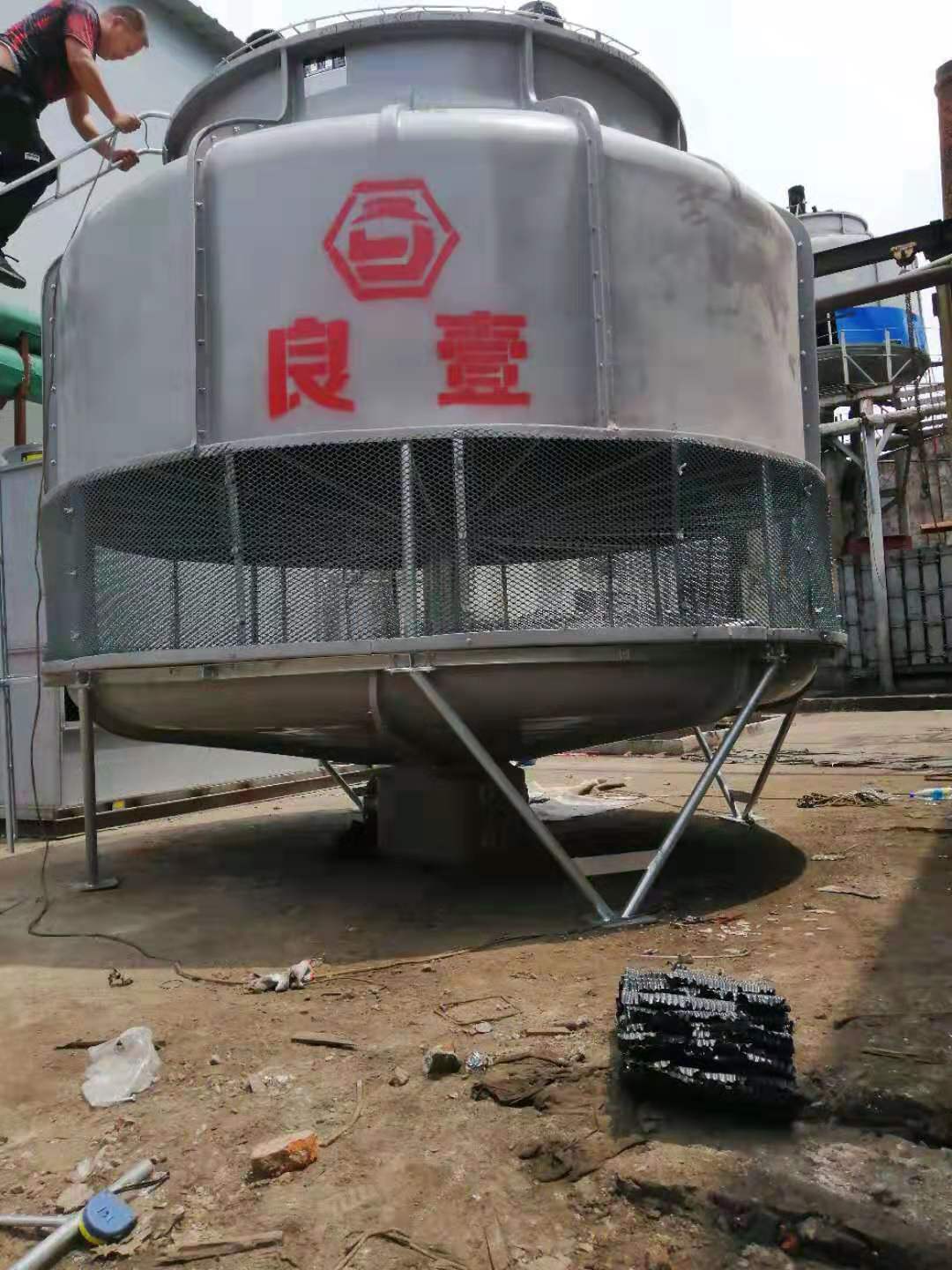 圓形冷卻塔圖片/圓形冷卻塔樣板圖 (3)