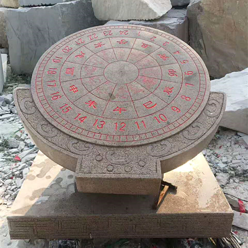 石雕日晷圖片/石雕日晷樣板圖 (4)