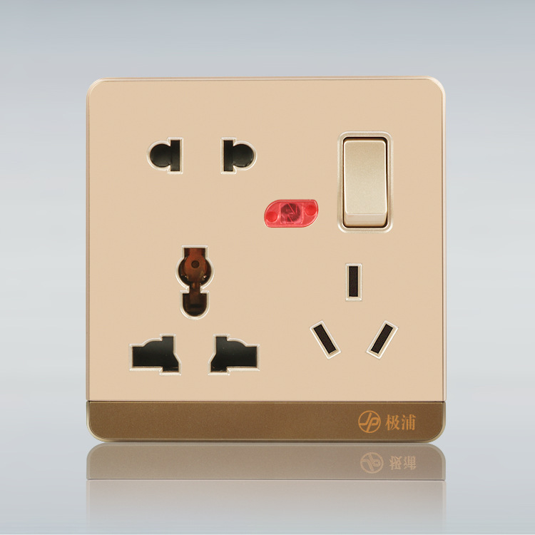 山東蘋果金開關(guān)插座帶指示燈價格外貿(mào)開關(guān)插座廠家直銷溫州外貿(mào)墻壁開關(guān)廠家供應(yīng)外貿(mào)開關(guān)廠家直銷