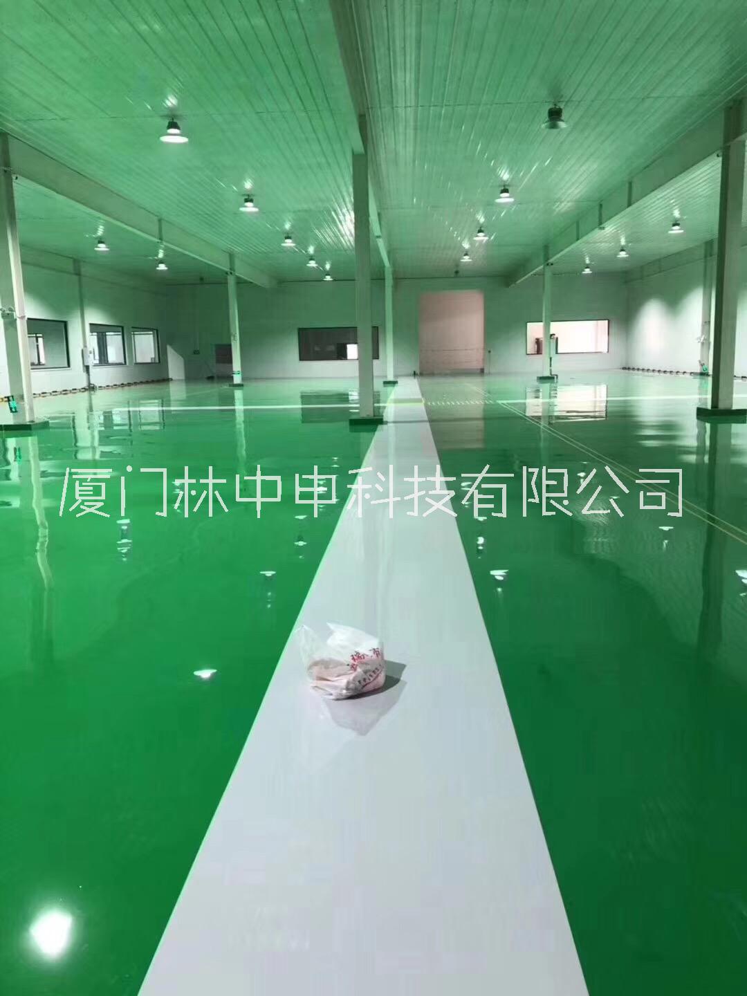 福建工业厂房自流平地坪——厦门厂房自流平涂漆图片