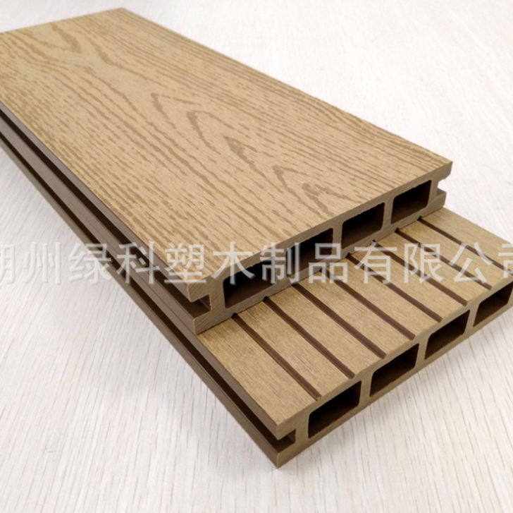 方孔塑木地板圖片/方孔塑木地板樣板圖 (4)