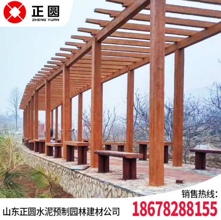 花架木廊架圖片/花架木廊架樣板圖 (1)