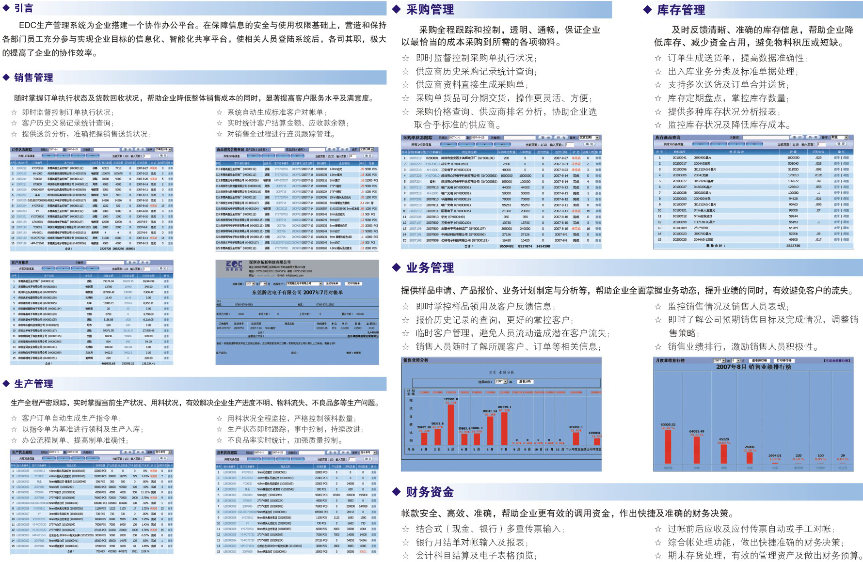 erp系统贵吗 EDC管理软件，简单好用，性价比高图片