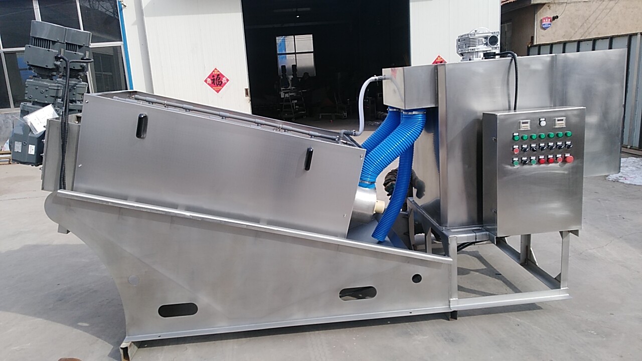 疊螺式污泥脫水機圖片/疊螺式污泥脫水機樣板圖 (1)