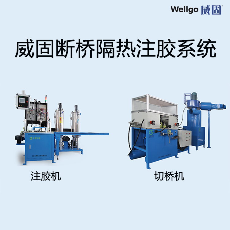 断桥铝型材注胶设备厂 上海威固图片