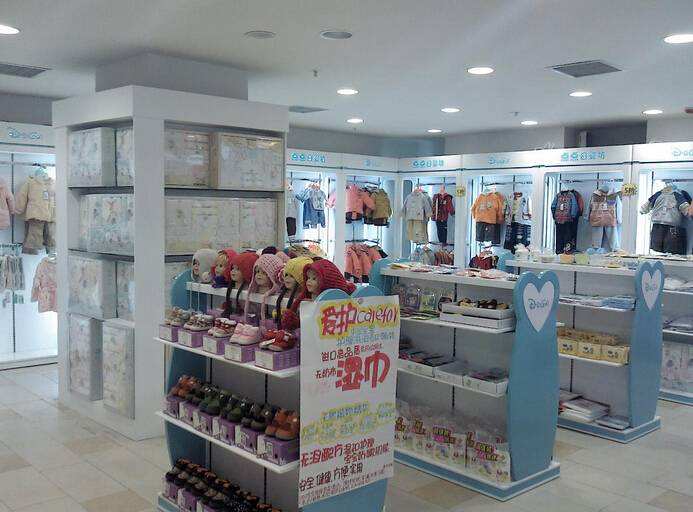 成都孕嬰店柜子定做圖片/成都孕嬰店柜子定做樣板圖 (2)