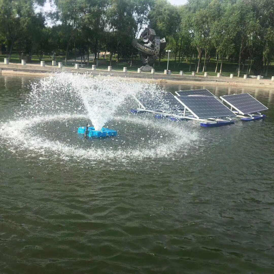 河道增氧机 太阳能曝气机