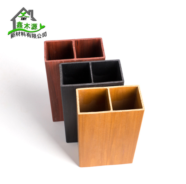 廠家直銷生態(tài)木方通 室內(nèi)裝修新型裝飾材料PVC木塑100*50單筋方木