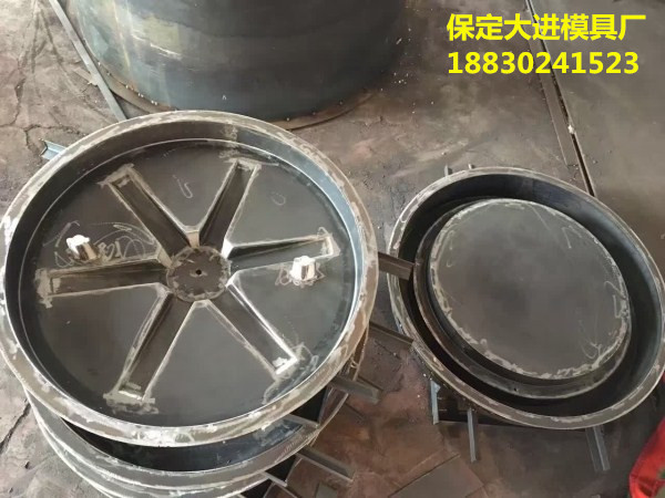 水泥污水井蓋模具圖片/水泥污水井蓋模具樣板圖 (1)