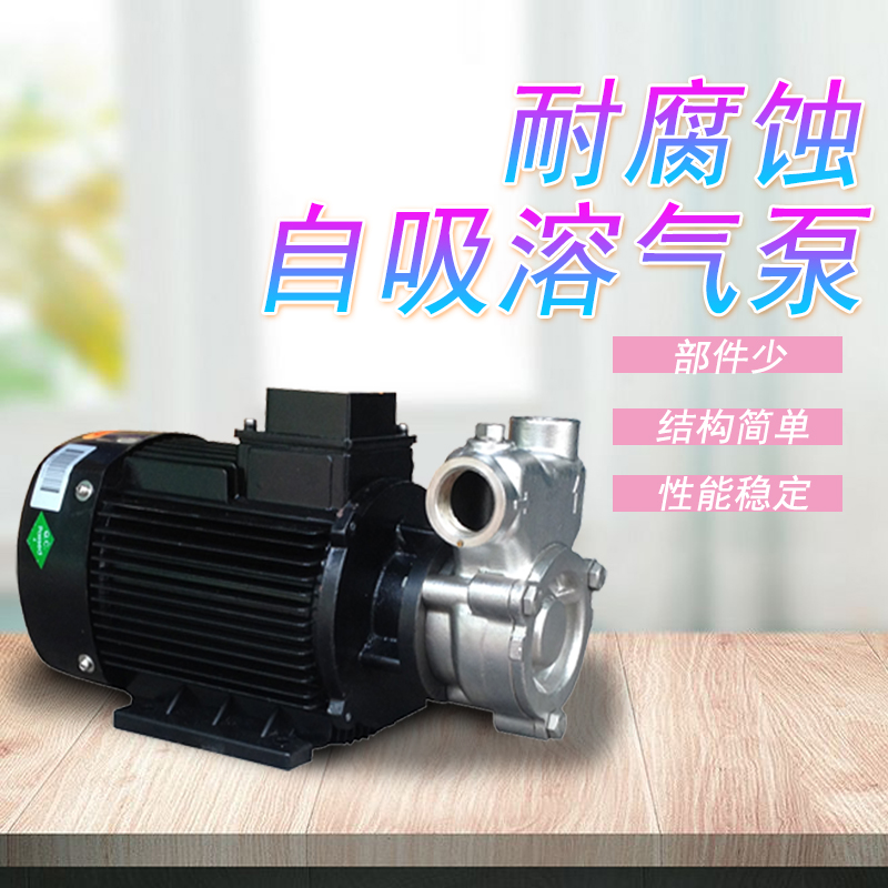 40QY-6SS不銹鋼自吸溶氣泵 混合泵 自吸泵 氣浮泵