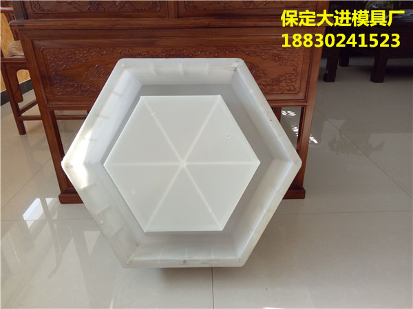 正六邊形預(yù)制塊模具圖片
