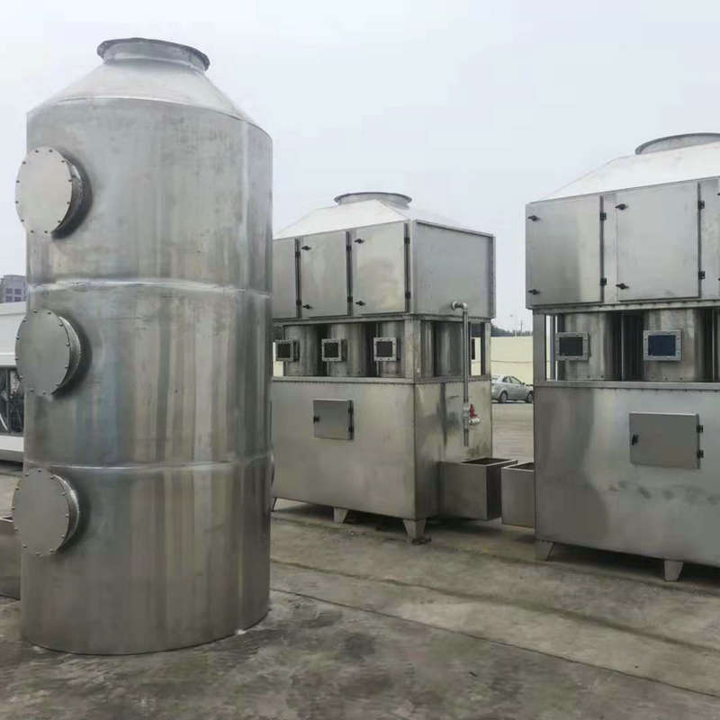 廢氣噴淋塔圖片/廢氣噴淋塔樣板圖 (4)