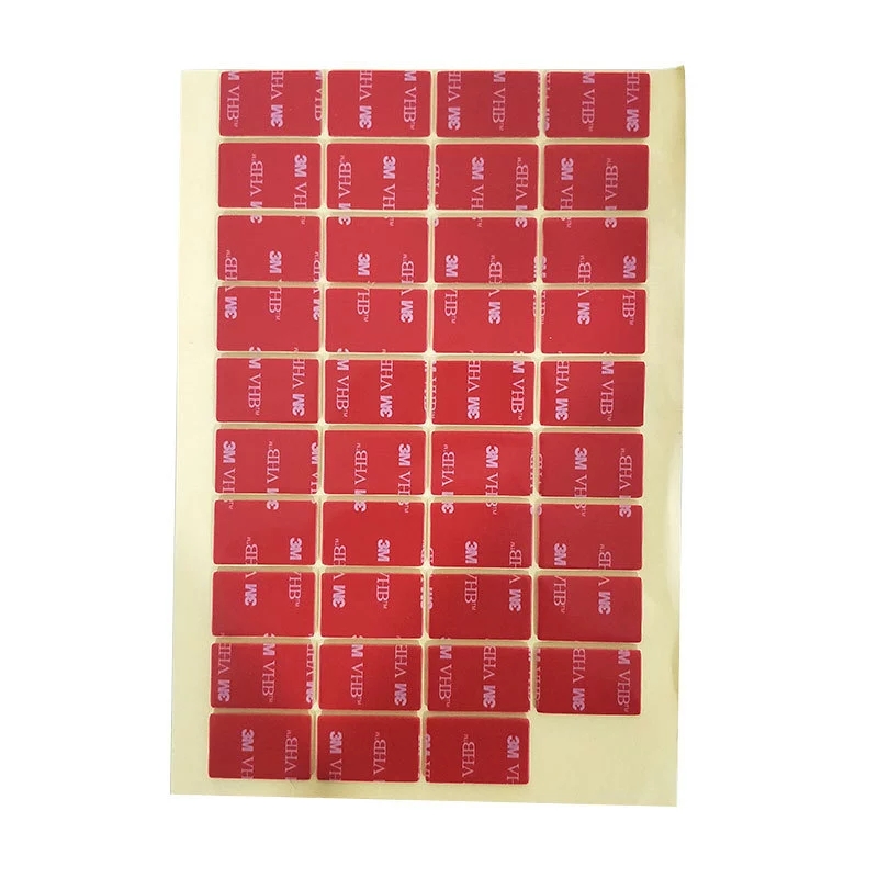 3MVHB泡棉雙面膠 紅膜亞克力圖片/3MVHB泡棉雙面膠 紅膜亞克力樣板圖 (2)