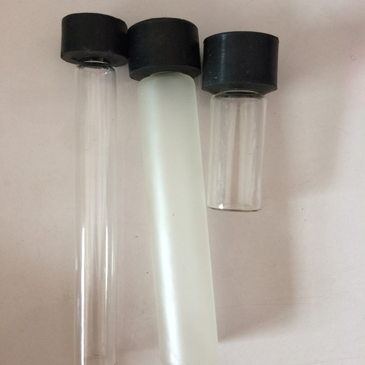 玻璃瓶蒙砂膠塞 噴砂膠帽膠塞圖片