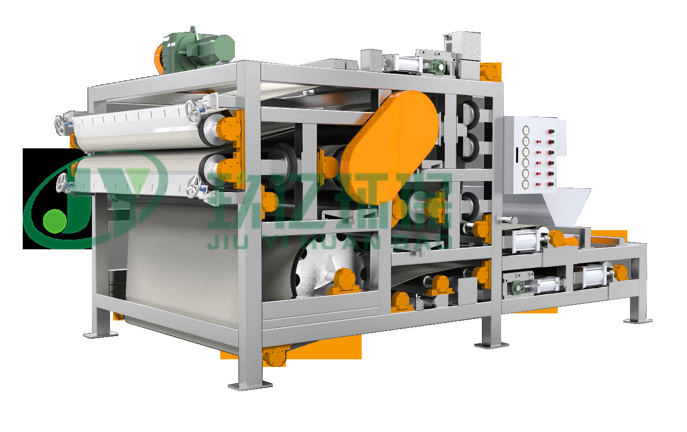 石場(chǎng)污泥處理帶式壓濾機(jī)圖片/石場(chǎng)污泥處理帶式壓濾機(jī)樣板圖 (3)