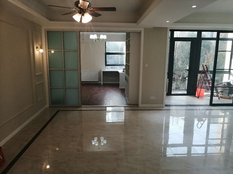 南京新愛華裝修在施工地參觀，南京裝修工地參觀，南京新房裝修在施工地