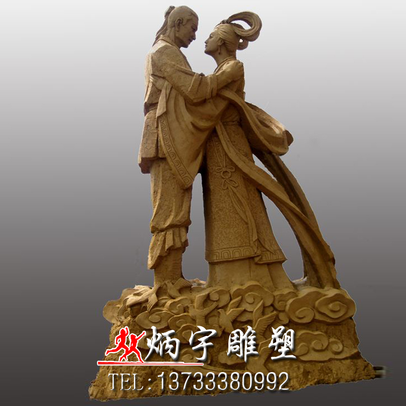 炳宇雕塑 大型廣場景觀人物雕塑圖片