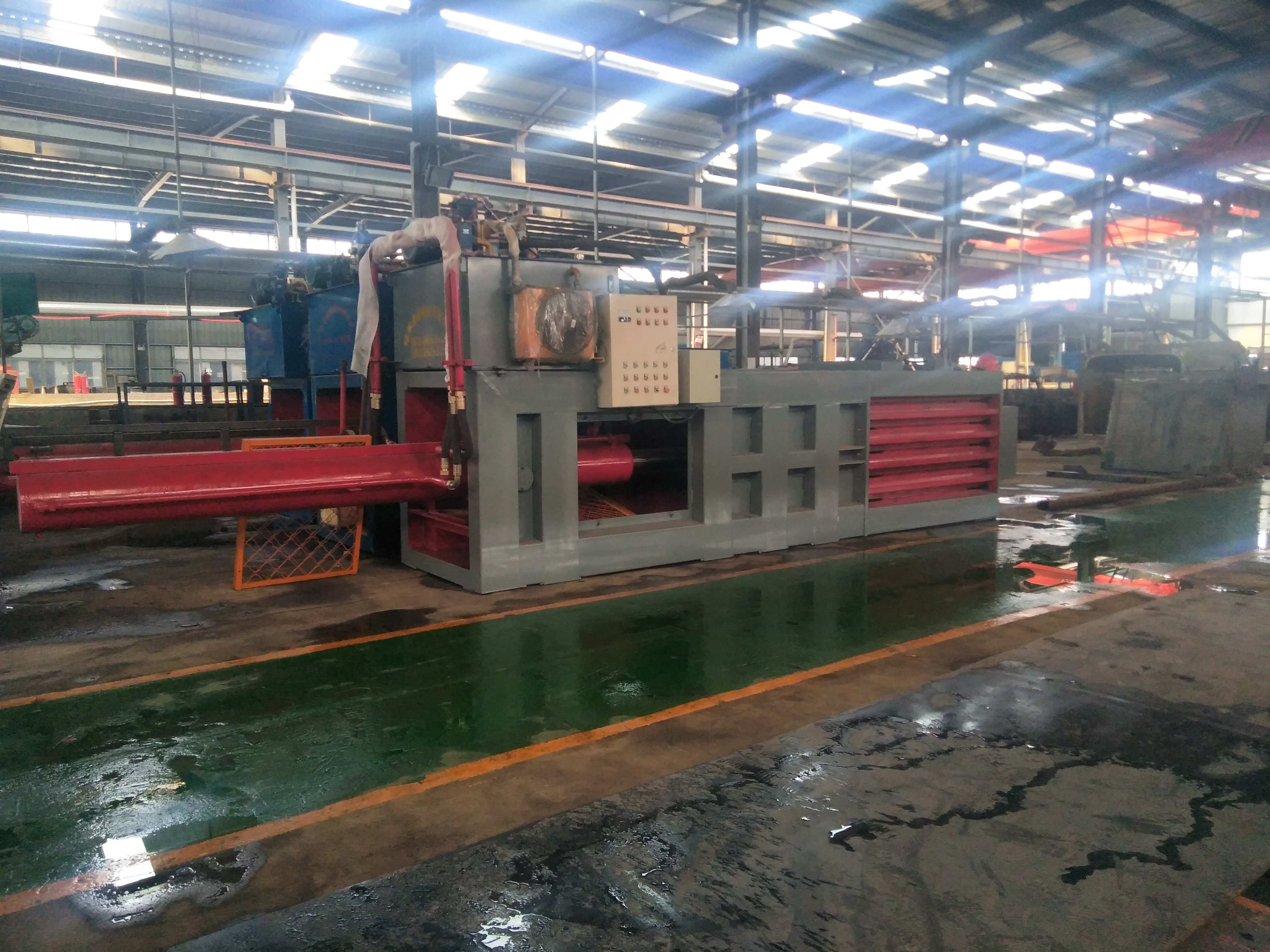 液壓打包機(jī)臥式半自動圖片/液壓打包機(jī)臥式半自動樣板圖 (3)