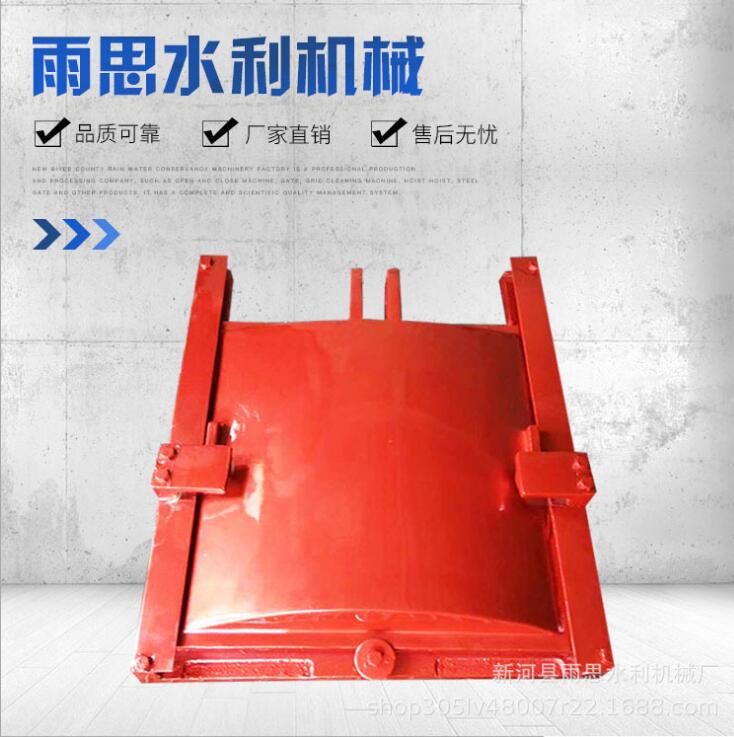 廠家直銷 鑄鐵方拍門 污水拍門 止水閘門 可定制