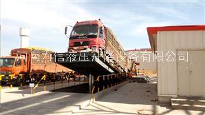 大型汽車快速卸車液壓翻板卸車機(jī)廠家直銷