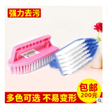 蘇州市雙色熨斗刷生產(chǎn)廠家 連柄式多用洗衣刷廠家 大量出售清潔刷子