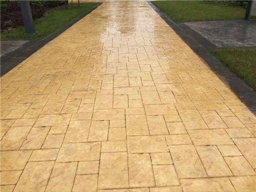 混凝土壓模地面圖片/混凝土壓模地面樣板圖 (2)