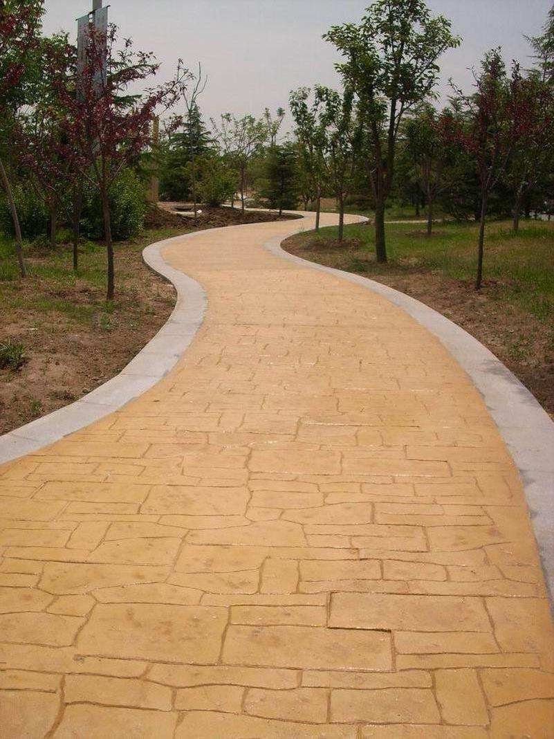 水泥壓花地坪圖片/水泥壓花地坪樣板圖 (2)