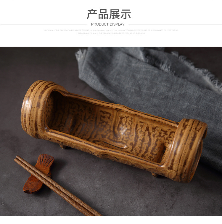 竹筒陶瓷圖片/竹筒陶瓷樣板圖 (2)