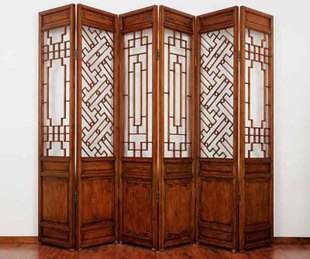 中式仿古屏風(fēng)圖片/中式仿古屏風(fēng)樣板圖 (4)