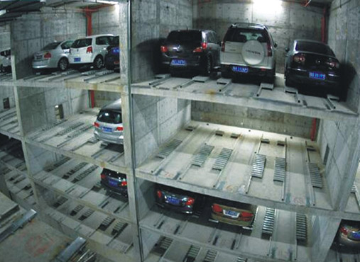 巷道堆垛類車庫圖片