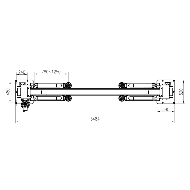 兩柱龍門(mén)舉升機(jī)圖片/兩柱龍門(mén)舉升機(jī)樣板圖 (2)