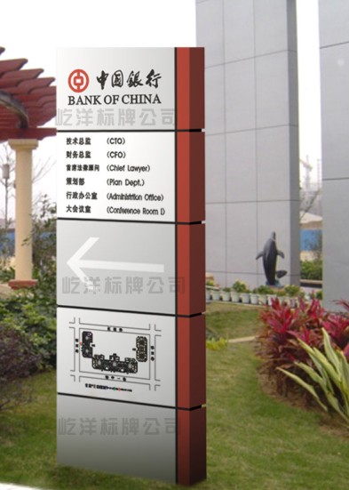 中國銀行立牌圖片