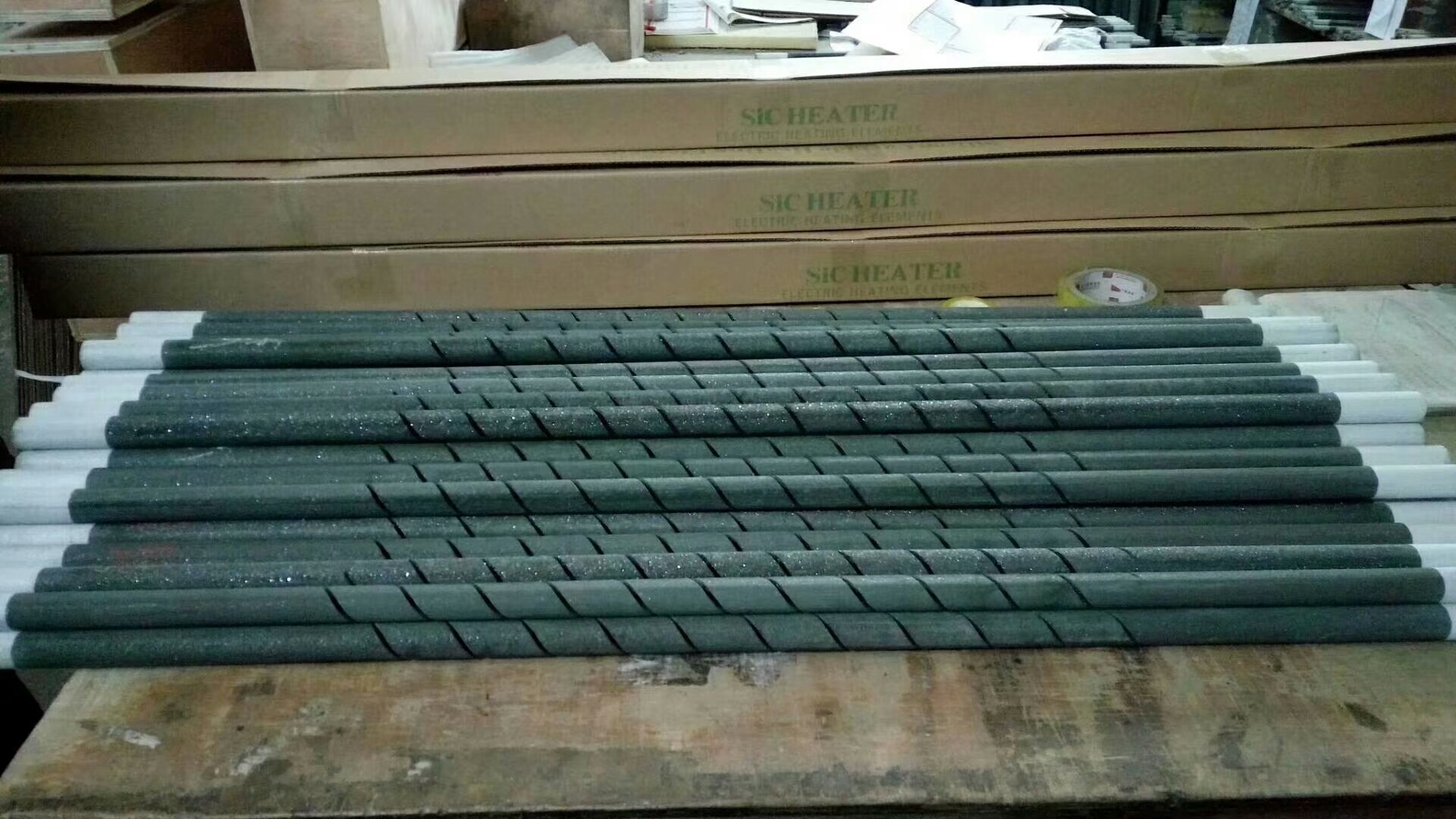 螺紋型硅碳棒圖片