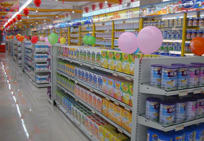 母嬰用品展柜圖片/母嬰用品展柜樣板圖 (3)