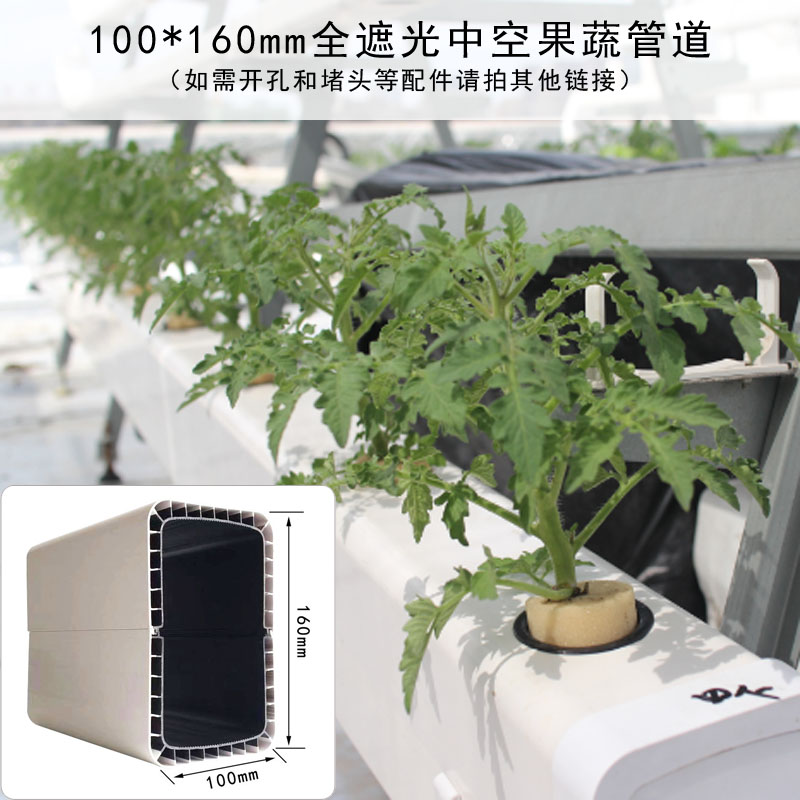 全遮光100*160mm水培管道圖片/全遮光100*160mm水培管道樣板圖 (1)